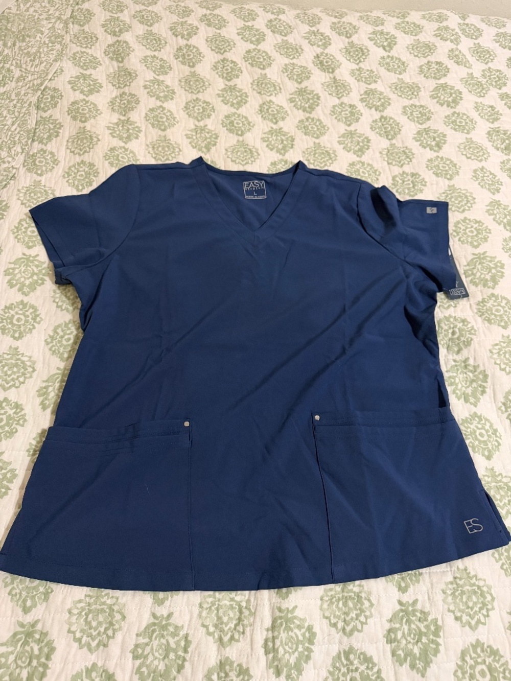 Navy scrub set